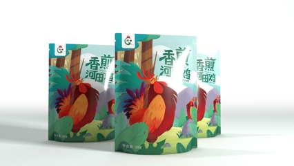 【厦门包装设计】汀州凤河田鸡 包装